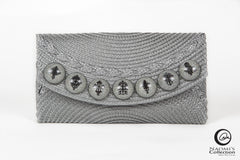 Gray Clutch